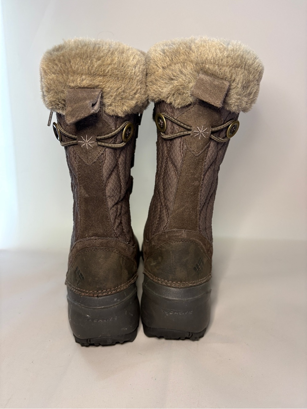 Columbia Sierra Summette Women's Winter Boots Size 7.5 - Brown Waterproof NWOB - Picture 5 of 9